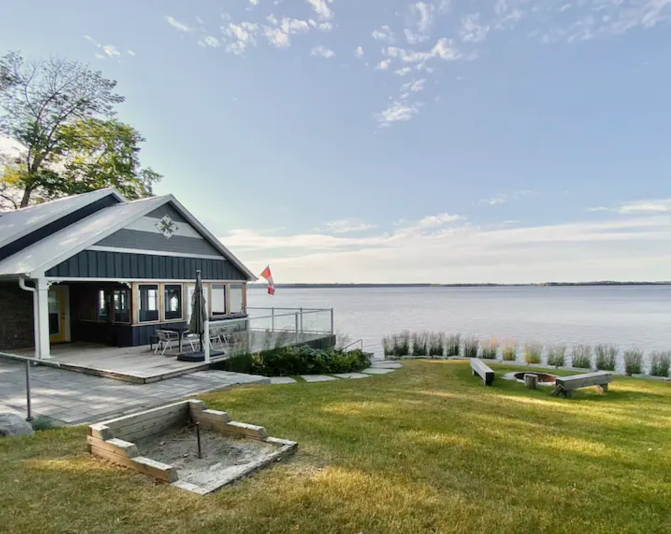 \u200bThe Parkway Lake House.