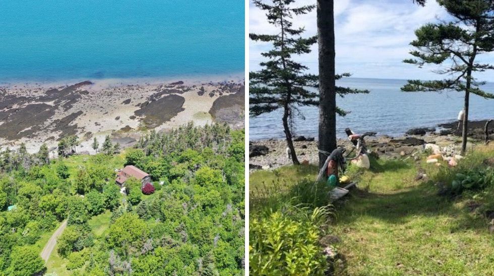 \u200bThe property in Delaps Cove, Nova Scotia.