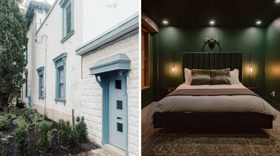 \u200bThe speak-easy style rental in Hamilton.