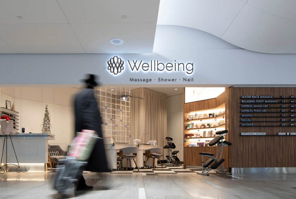 \u200bThe Wellbeing Spa at Toronto Pearson Airport.