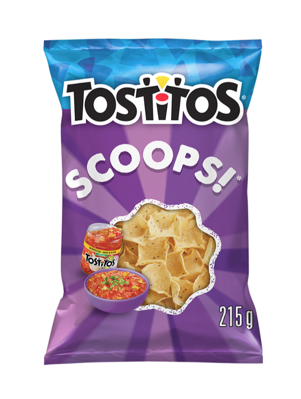 \u200bTostitos Scoops de 215 grammes.