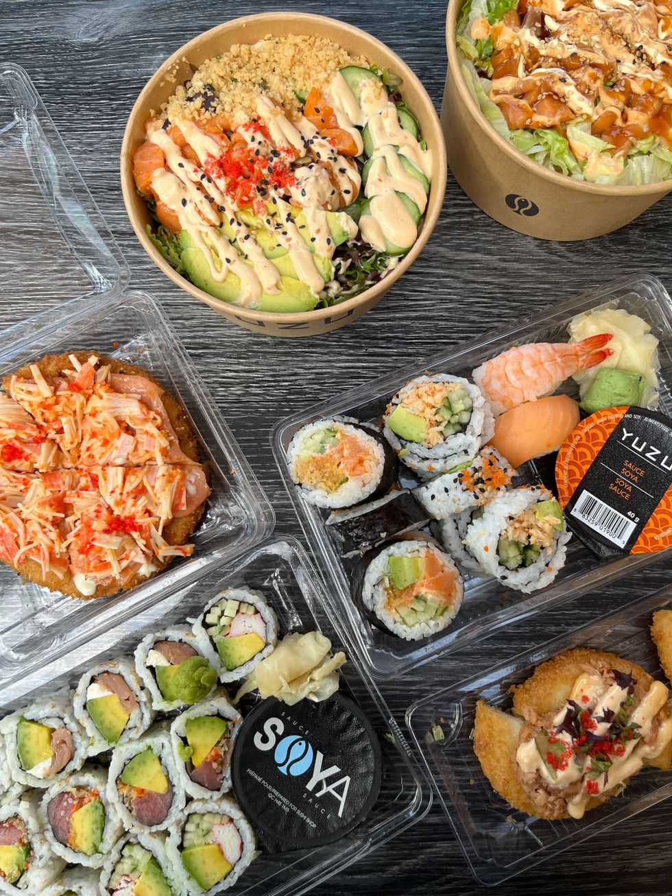 \u200bTous les items mis au test pour le duel Sushi Shop VS Yuzu Sushi.