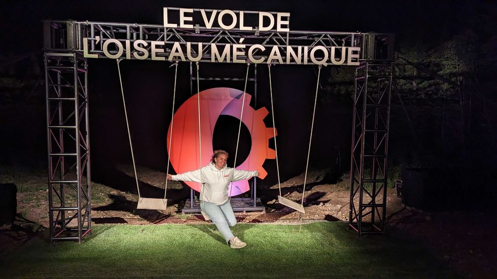 \u200bVol de l'Oiseau m\u00e9canique \u00e0 Charlevoix.