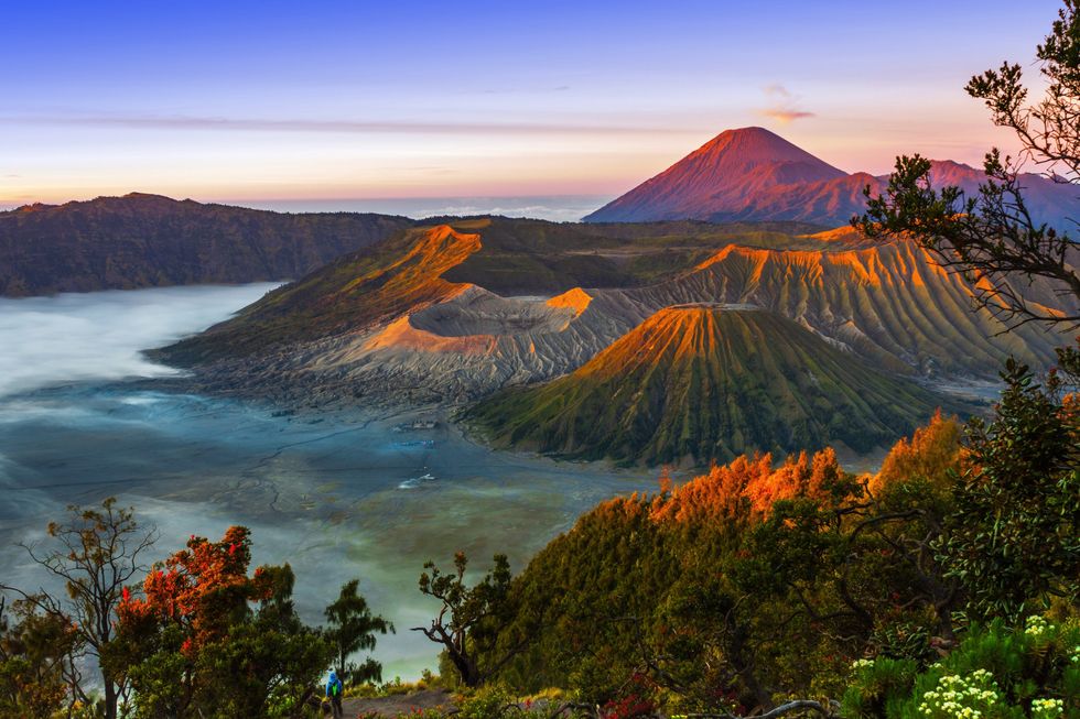\u200bVolcanoes in Indonesia.