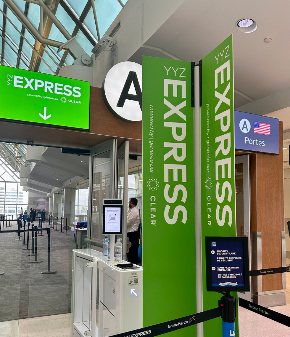 \u200bYYZ Express at Toronto Pearson Airport.