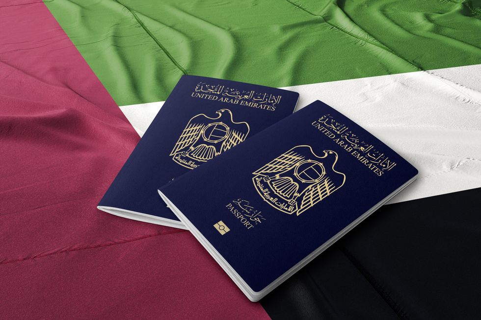 UAE passports.