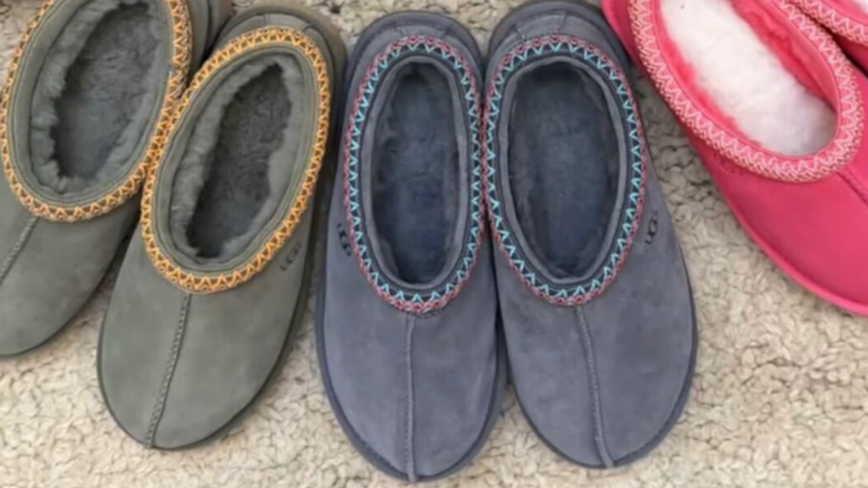 UGG Tasman slippers.