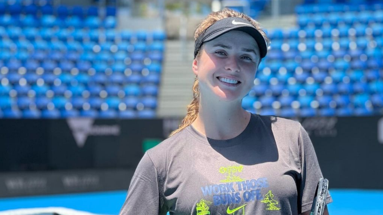 Ukrainian tennis star Elina Svitolina.