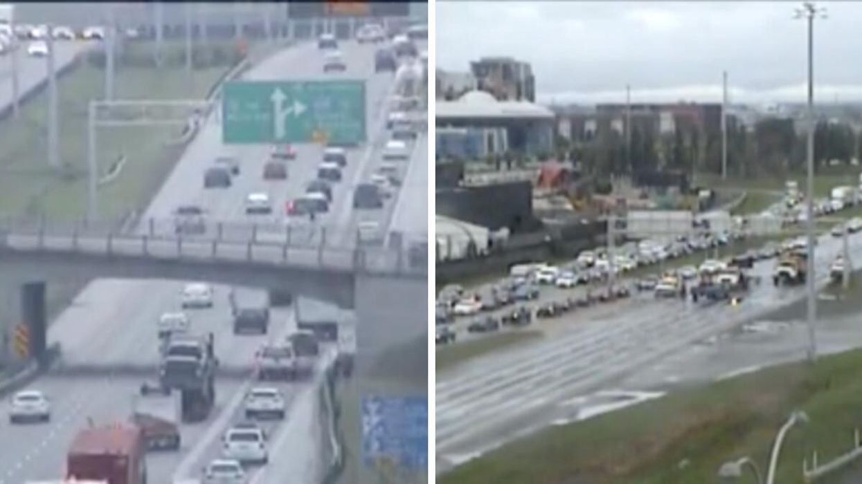 Un accident force une fermeture complète sur l'A-15 à Laval et cause un bouchon monstre