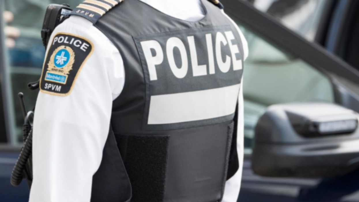 Un agent du SPVM.