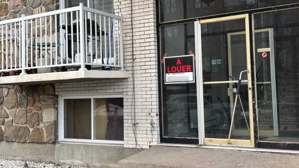 Un appartement à louer.