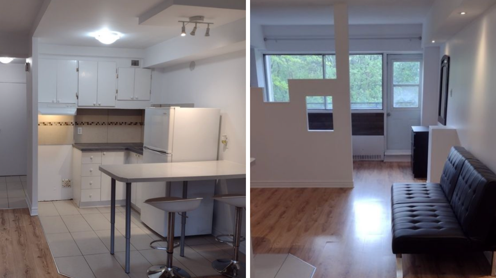 Un appartement du Plateau.