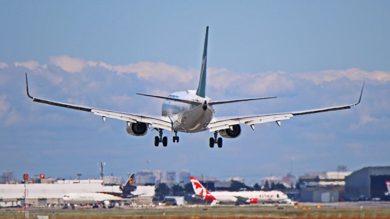 Un avion de WestJet
