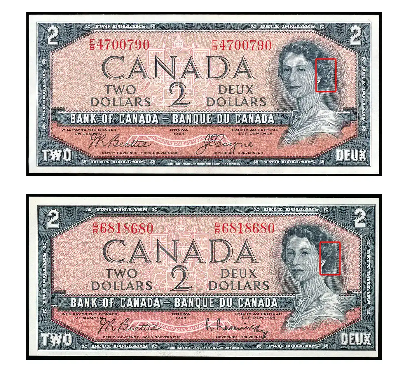 Un billet de banque.
