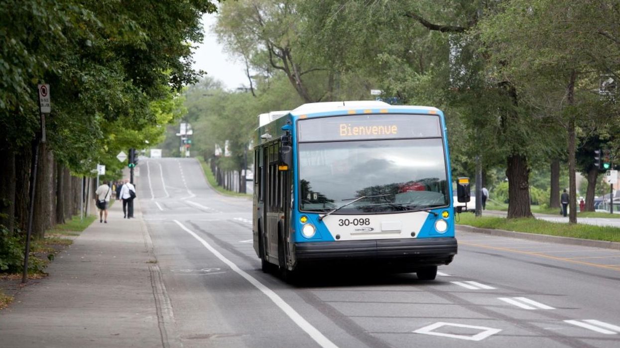 Un bus de la STM.