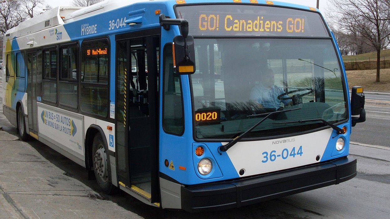 Un bus de la STM.