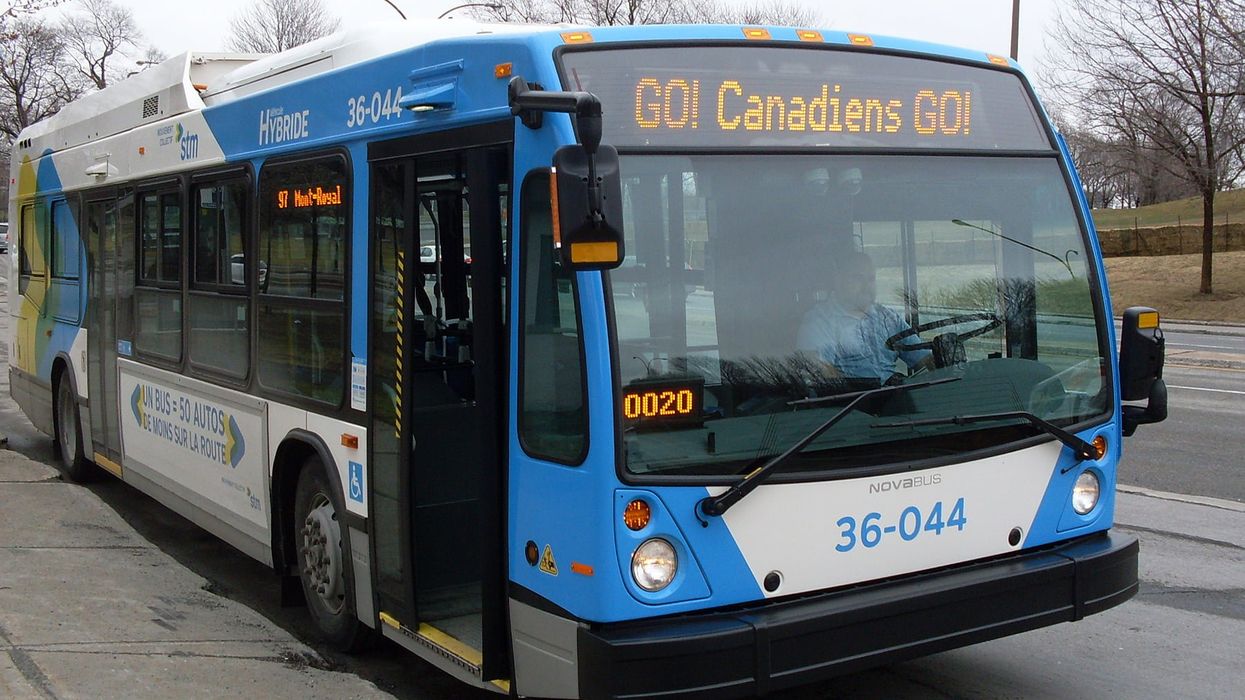 Un bus de la STM.
