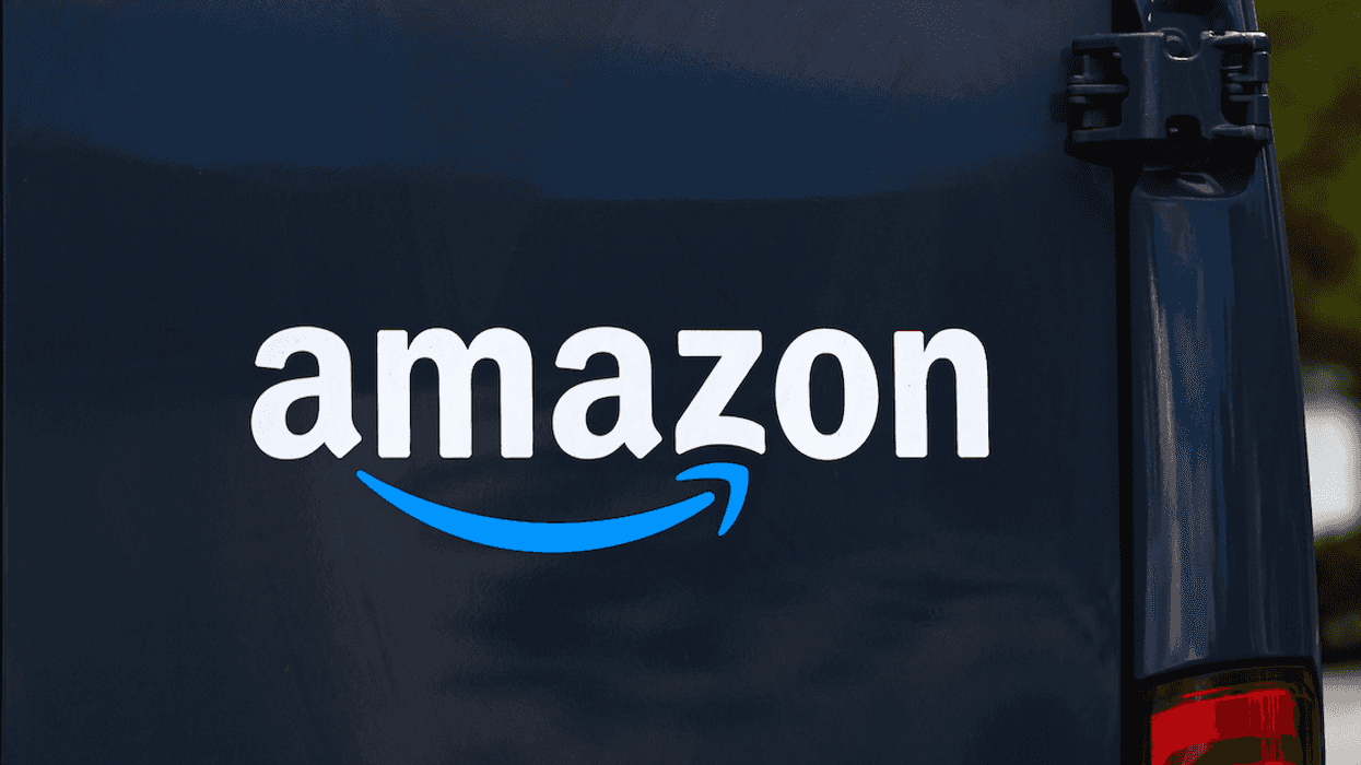 Un camion Amazon.