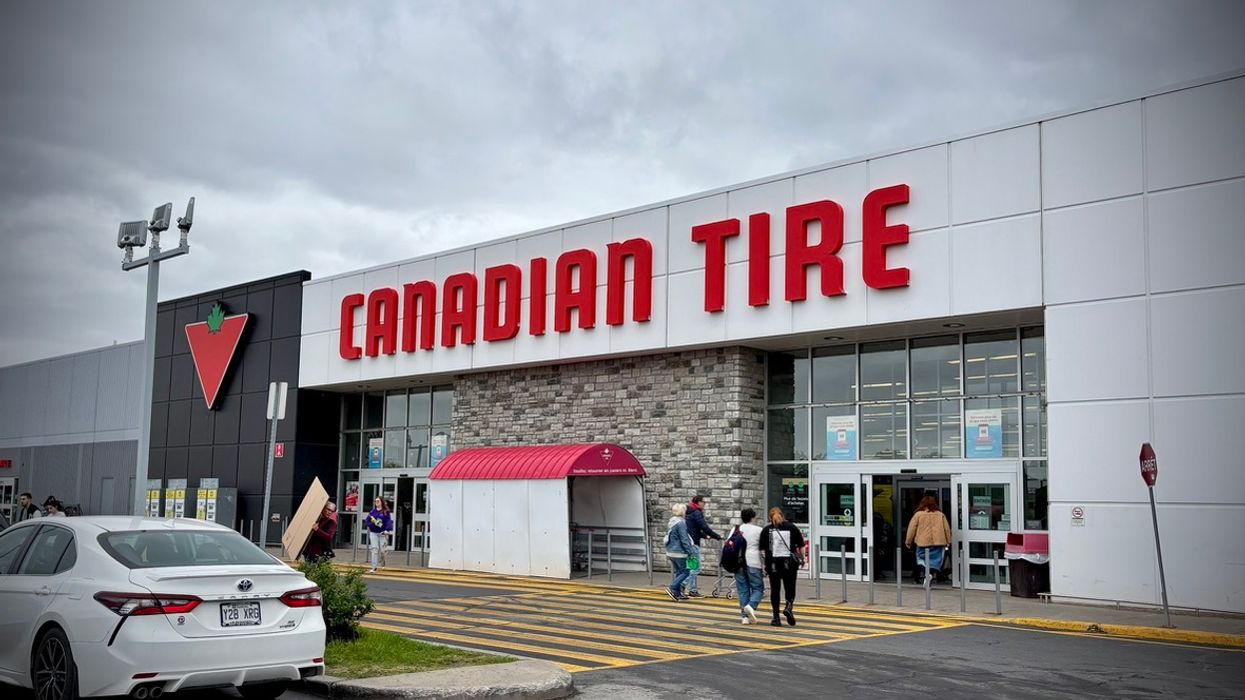 Un Canadian Tire.