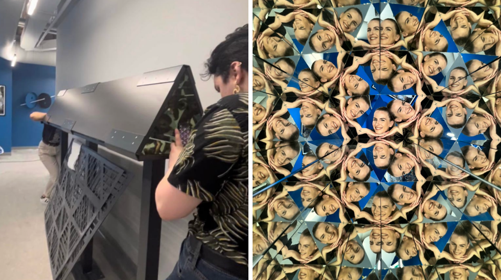 Un immense kal\u00e9idoscope.