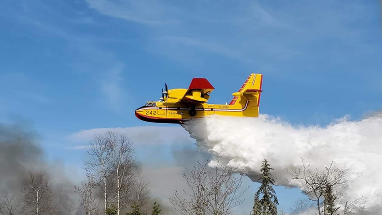 Un incendie majeur dans le Bas-Saint-Laurent force l'évacuation de citoyens