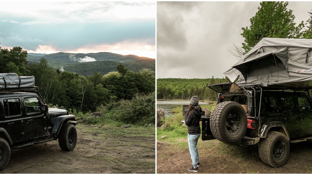 Un Jeep tout-équipé à louer cet été pour une expérience de camping inoubliable