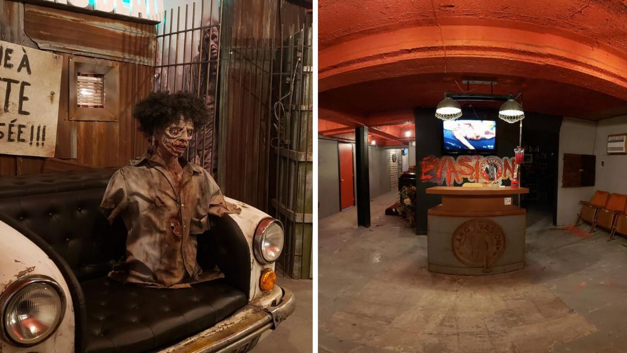 Un jeu d'évasion d'horreur a ouvert à 1h30 de Montréal en août 2021
