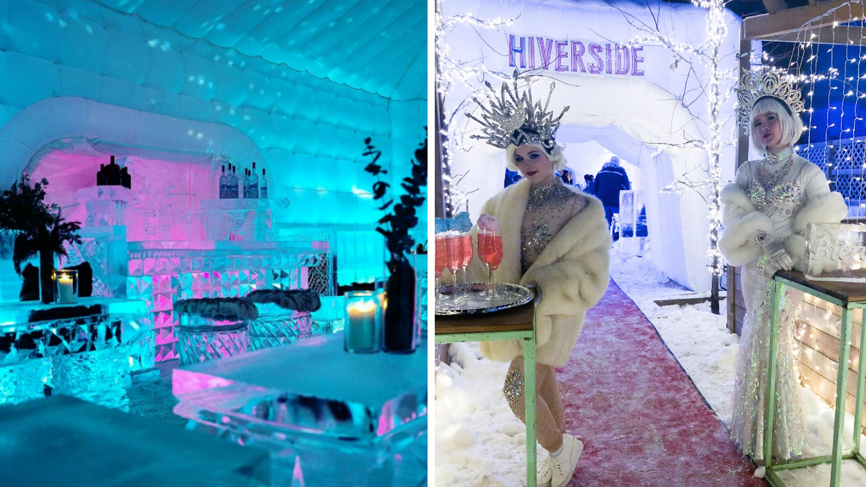 Un magnifique bar de glace a ouvert à Montréal et voici à quoi ça ressemble