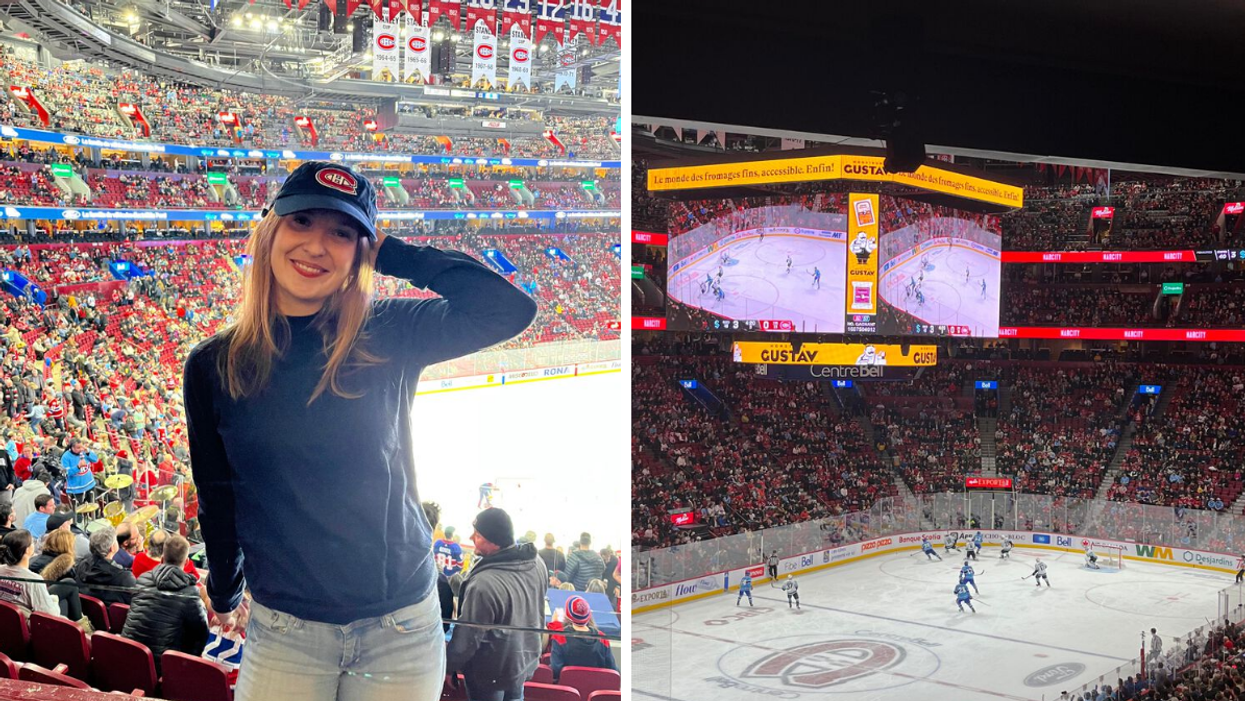 Un match des Canadiens de Montréal.