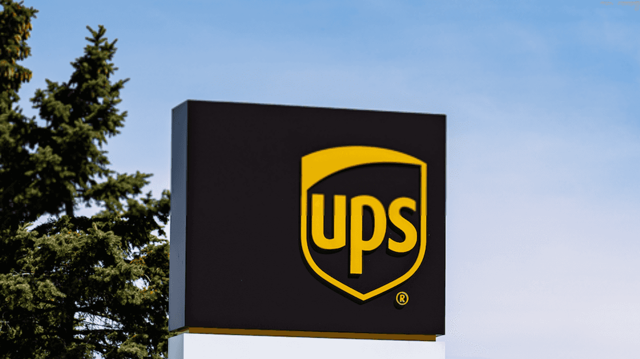 Un panneau de UPS.
