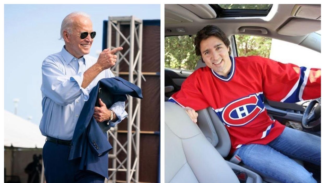 Un pari entre Trudeau et Biden fait spéculer les partisans