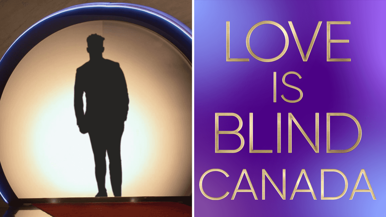 Un participant de Love Is Blind sur Netflix.