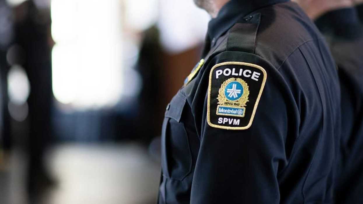 Un policier du SPVM.