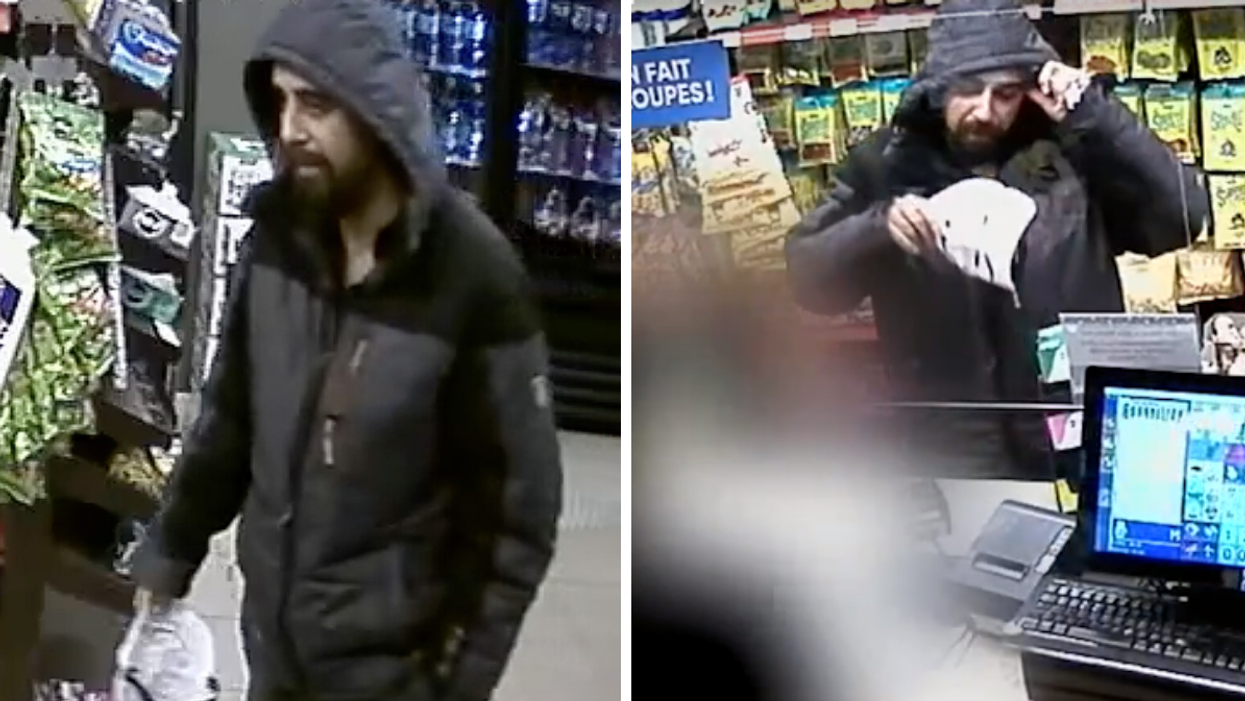 Un présumé voleur de dépanneur.