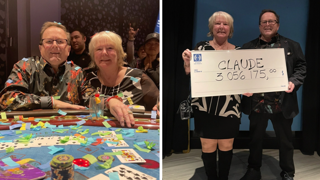 Un Québécois a remporté plus de 3M$ au Casino de Montréal.