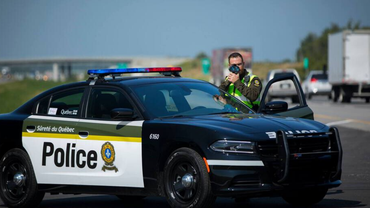 Un Québécois reçoit une amende de 1 238 $ après avoir roulé sur l'autoroute à 163 km/h