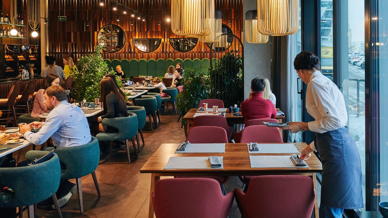 Un restaurant.