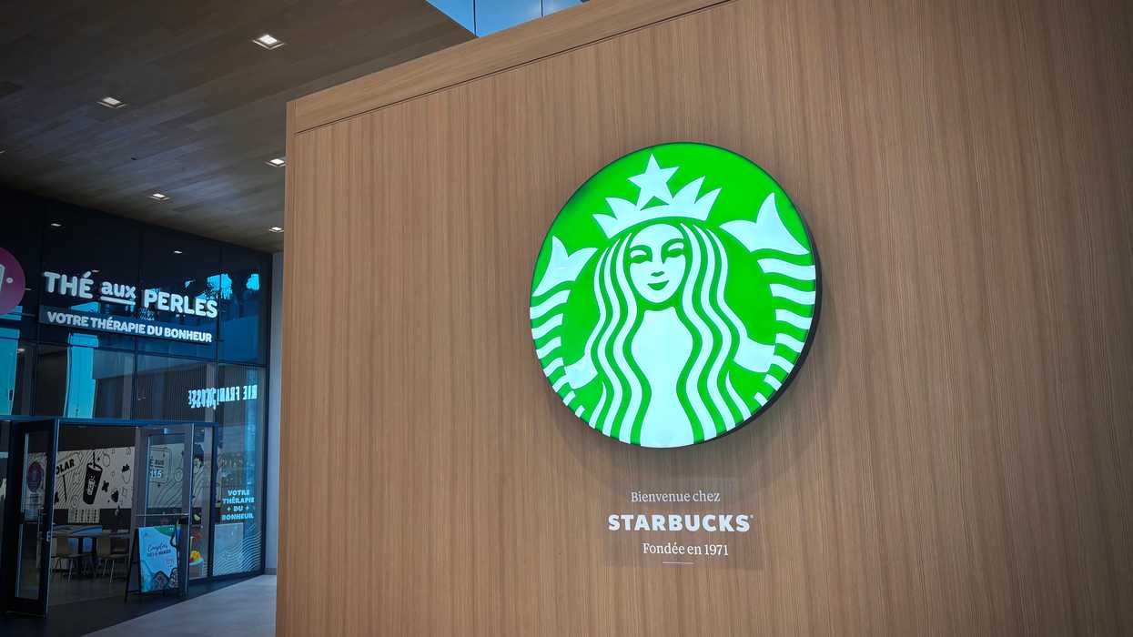 Un Starbucks.