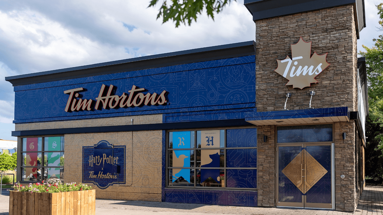 Un Tim Hortons est maintenant transformé en univers Harry Potter.
