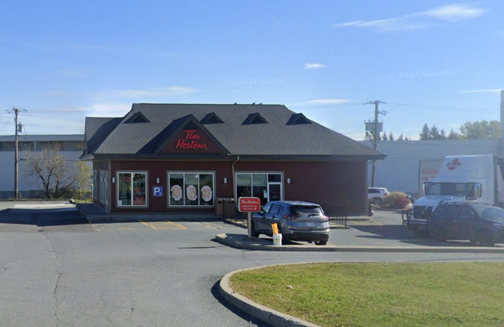 Un Tim Hortons.