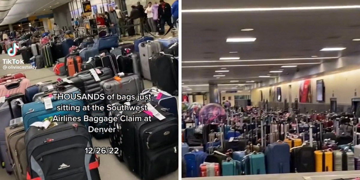 Southwest Airlines Filled US Airports With Stranded Luggage