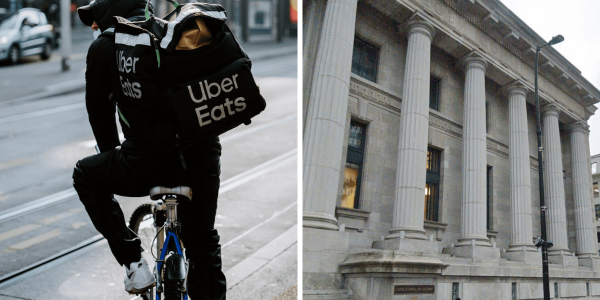 Une action collective contre Uber Eats au Québec devrait coûter 55 000 ...