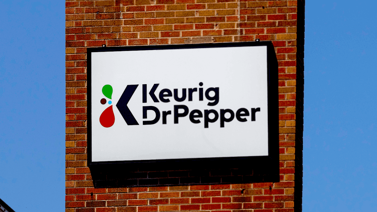 Une affiche de Kerig Dr Pepper.