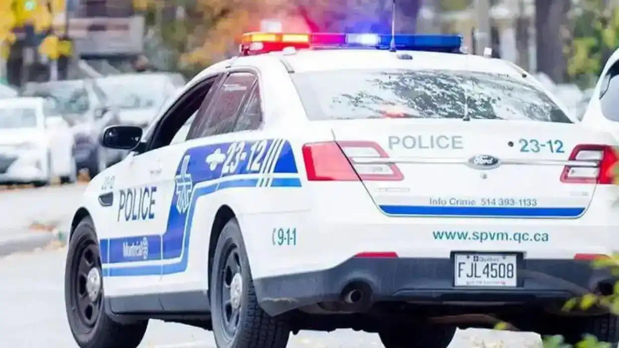 Une auto-patrouille du SPVM.