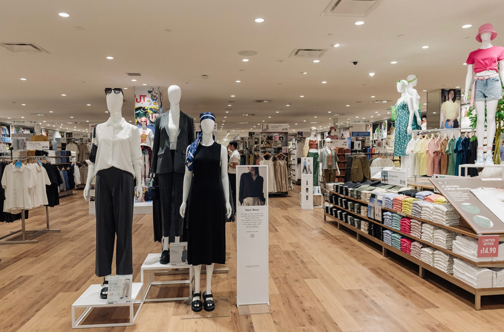 Une boutique UNIQLO. 
