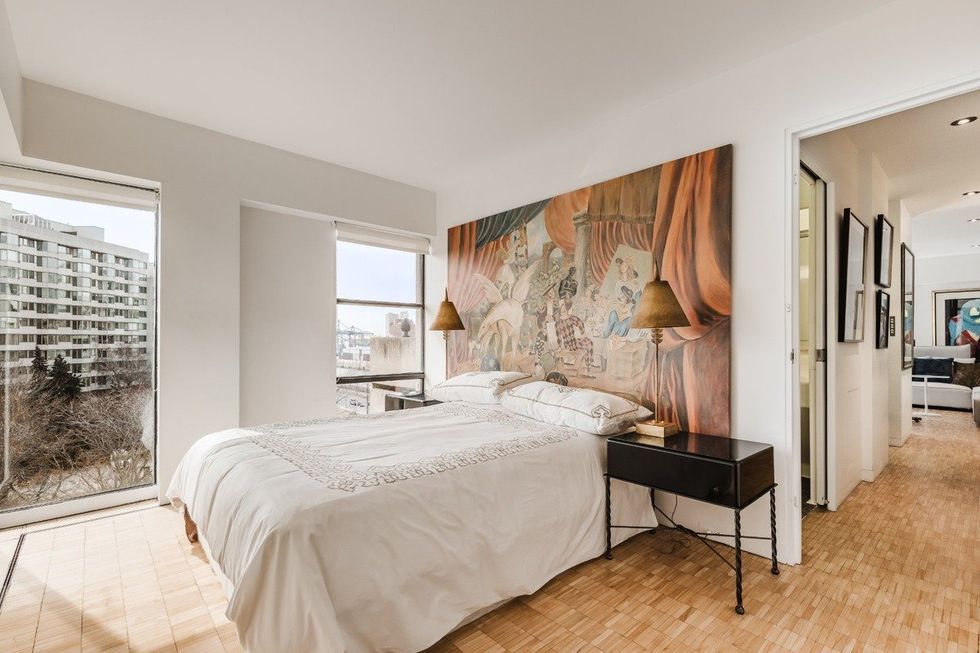 Une chambre d'Habitat 67.