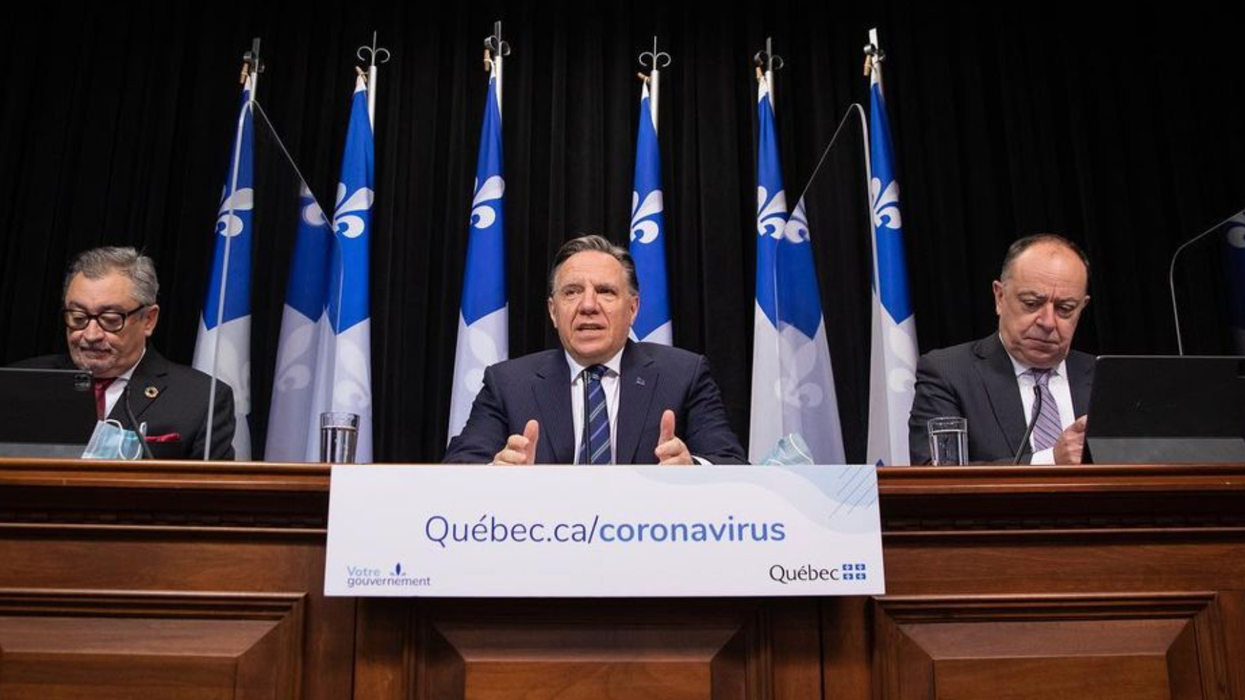 Une conférence de Legault a été ajoutée à 17 h ce 31 mars