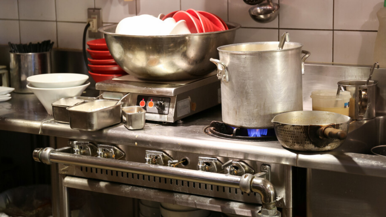 Une cuisine.