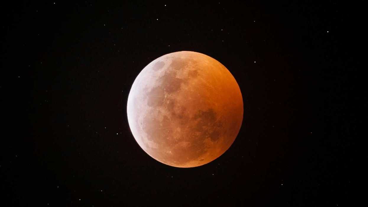 Une éclipse lunaire.