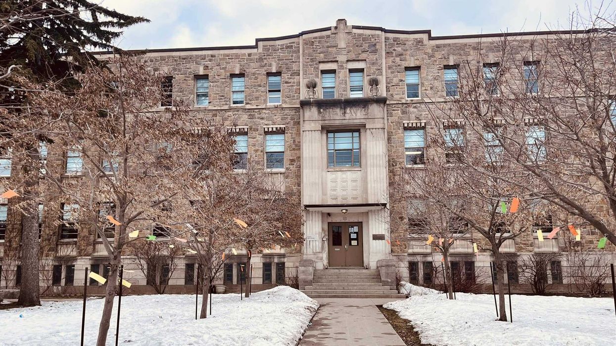 Une école secondaire du Québec.